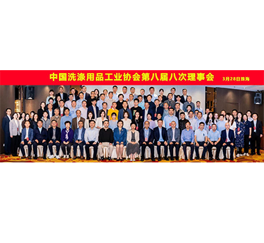 公司参加中国洗涤用品工业协会第八届八次理事会