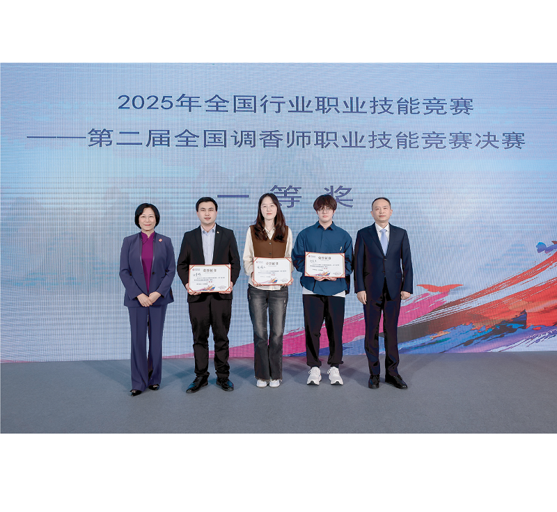 公司参加第二届全国调香师职业技能竞赛决赛